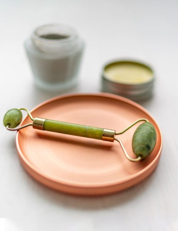 Facial Roller Olive Color